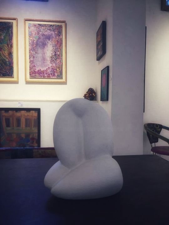 Sculpture titled "Galleria Merlino ex…" by Sara Amato-Gentric, Original Artwork