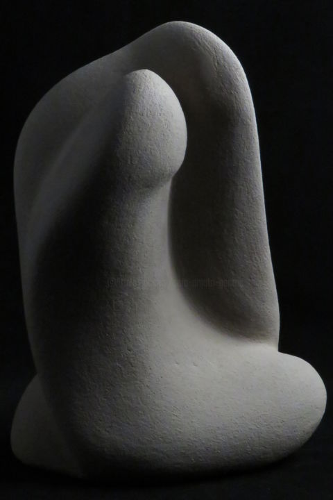 Sculpture titled "Consolation 4" by Sara Amato-Gentric, Original Artwork, Clay