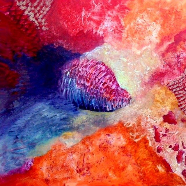 Pintura titulada "Entre la copla y el…" por Sara Diciero, Obra de arte original, Oleo