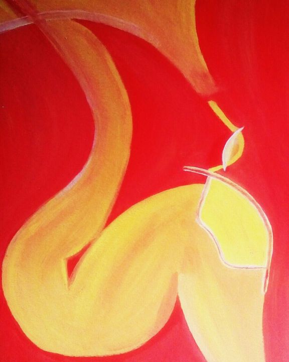 Printmaking titled "Untitled 5" by Sarah Avi Zalman, Original Art, Acrylic