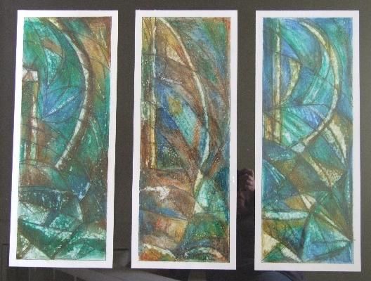 Printmaking titled "Hillside III" by Sarah Southall Ba (Hons), Original Art,