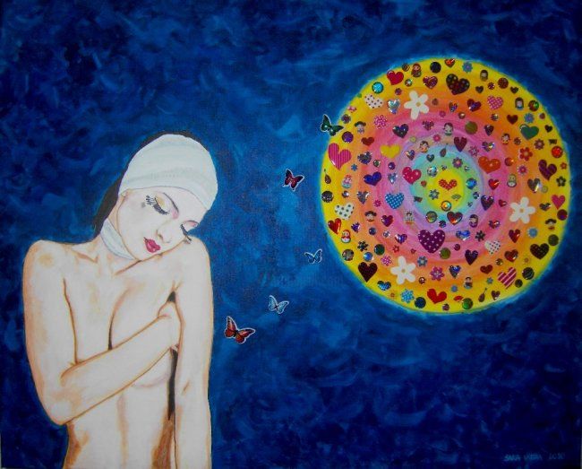 Pintura intitulada "Pure Colour" por Sara Vieira, Obras de arte originais, Óleo