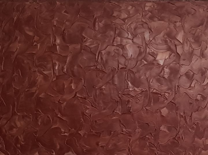 Painting titled "Milk chocolate with…" by Raimundas Sarka, Original Artwork, Oil
