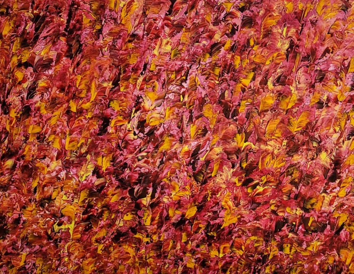 Картина под названием "Colors" - Raimundas Sarka, Подлинное произведение искусства, Масло