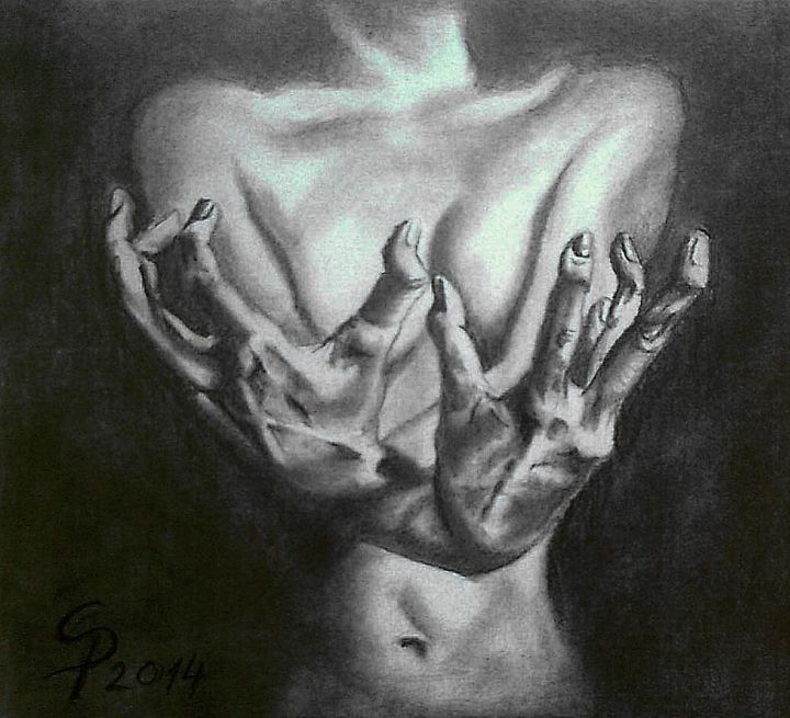 Painting titled "ruke.jpg" by Sasha Petrinjac, Original Artwork