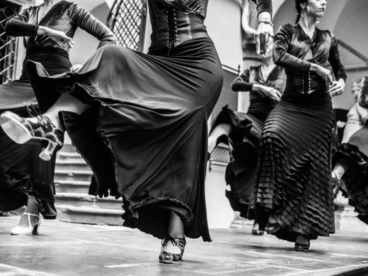 Fotografie mit dem Titel "flamenco" von Sashko Balabai, Original-Kunstwerk, Digitale Fotografie