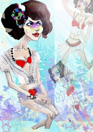 图画 标题为“candy” 由Sasia 其咻咻, 原创艺术品,