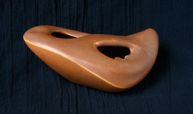 Sculpture intitulée "Ashtray-Ceramics" par Sasi, Œuvre d'art originale
