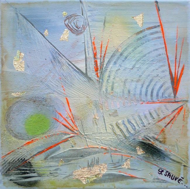 Painting titled "Radio libre ...." by Sylvie Sauvé, Original Artwork