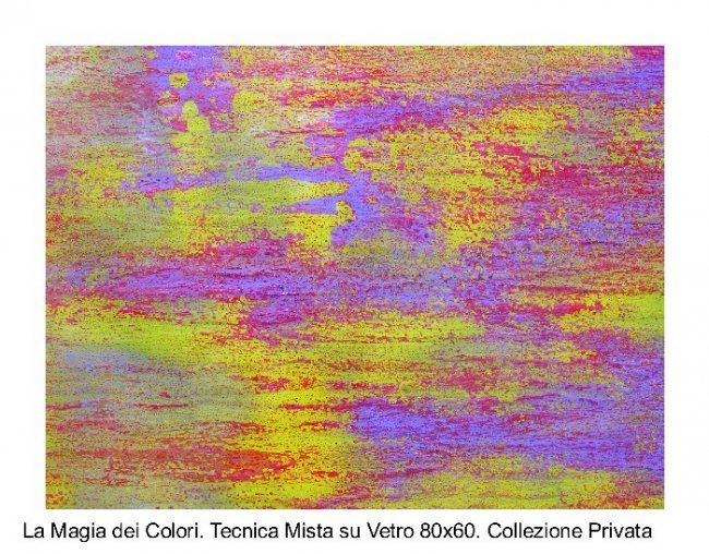 Pittura intitolato "La Magia dei Colori" da Savina Tarsitano, Opera d'arte originale