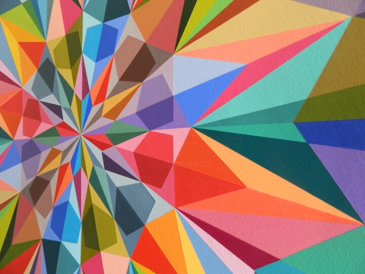 Radial Balance", Painting by Sayed Farid Alam | Artmajeur