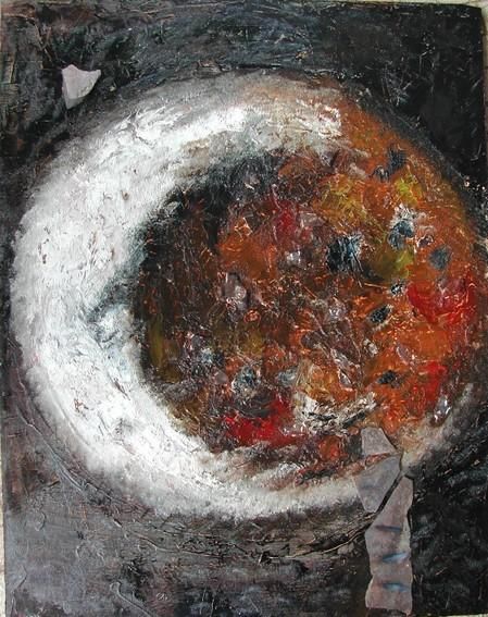 Peinture intitulée "Te décrocher la lune" par Stef B, Œuvre d'art originale