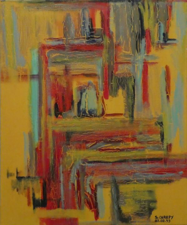 Peinture intitulée "p1000069.jpg" par Scharphie, Œuvre d'art originale, Acrylique