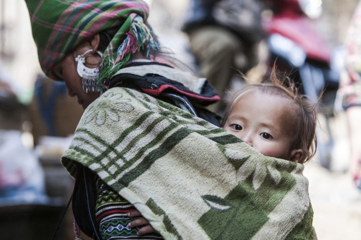 Fotografia zatytułowany „Hmong Child” autorstwa Schlindwein Photographie --- Www.Schlind, Oryginalna praca