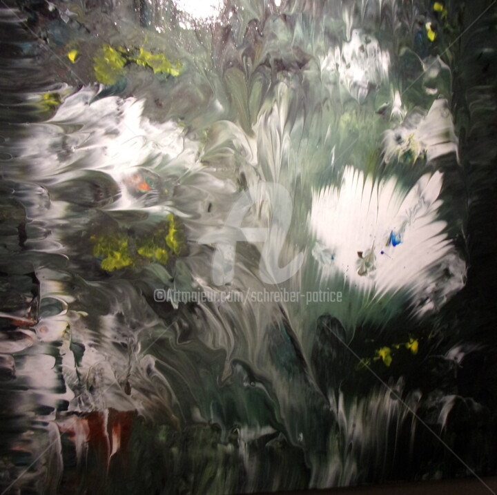 Peinture intitulée "le floue" par Patrice Schreiber, Œuvre d'art originale, Acrylique