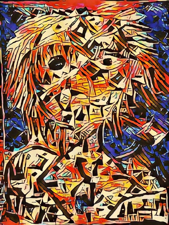 Zeichnungen mit dem Titel "? Noch kein Titel,…" von Schwarz Malerei, Original-Kunstwerk, Marker