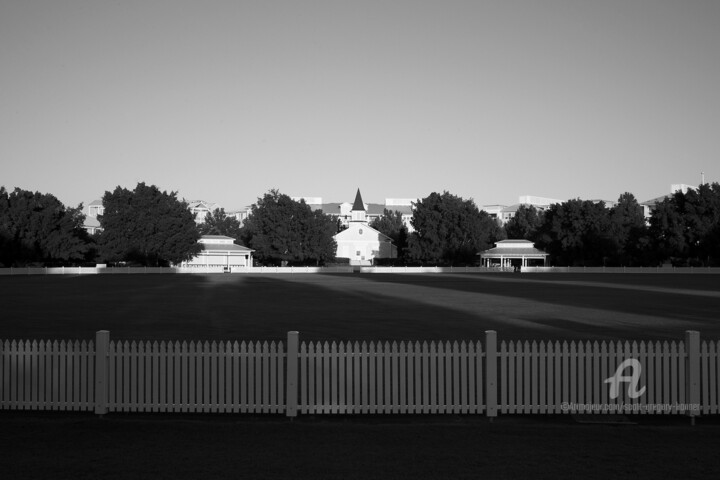 Photography titled "The village green -…" by Scott Gregory Banner, Original Artwork, Digital Photography