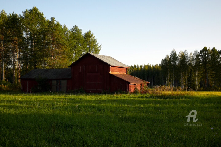 「Wooden barn - Savon…」というタイトルの写真撮影 Scott Gregory Bannerによって, オリジナルのアートワーク, デジタル