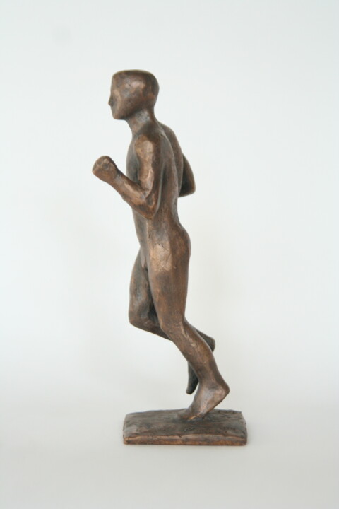 Sculpture titled "Run" by Alexander Eremin, Original Artwork, Bronze