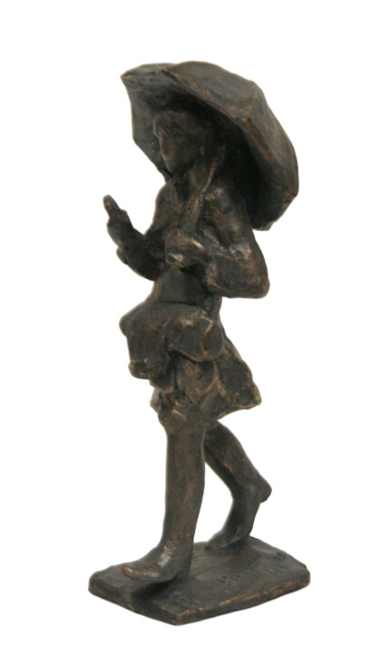 Sculpture intitulée "Shopping" par Alexander Eremin, Œuvre d'art originale, Bronze