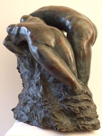 Sculpture intitulée "enlacement" par Leonor Luis, Œuvre d'art originale,