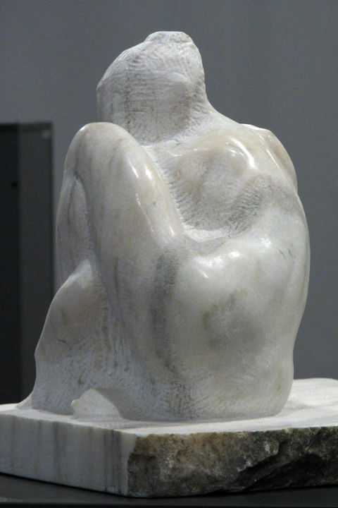 Sculpture titled "Omega" by Radoslaw Keler, Original Art, Stone