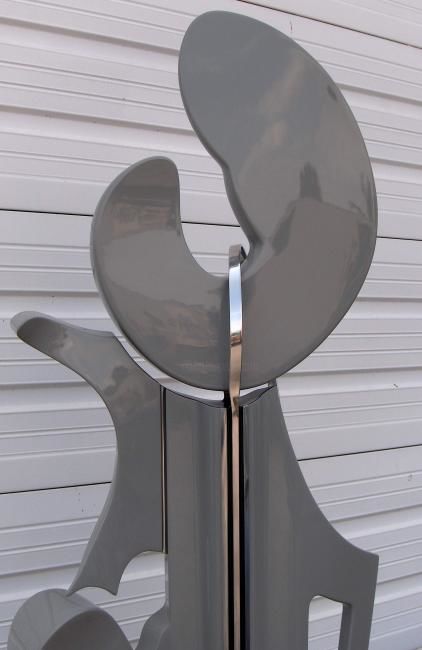 Sculpture intitulée "Shadow Caster ( top…" par Richard Beaulieu, Œuvre d'art originale, Métaux