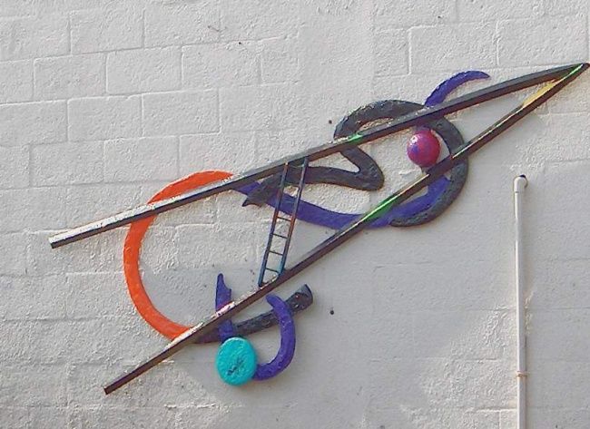 Sculpture titled "Untitled Wall Sculp…" by Richard Beaulieu, Original Artwork, Mixed Media