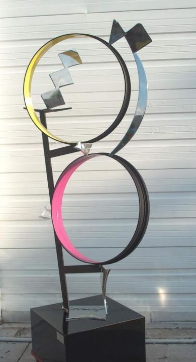 Sculpture titled "The Juggler" by Richard Beaulieu, Original Artwork