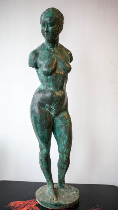 Скульптура под названием "Venus" - Michael Levchenko, Подлинное произведение искусства, Металлы