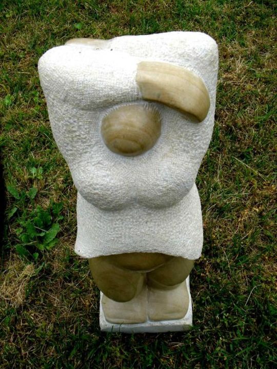 Sculpture titled "Gil-Amante.jpg" by Sculptures Au Jardin, Original Artwork