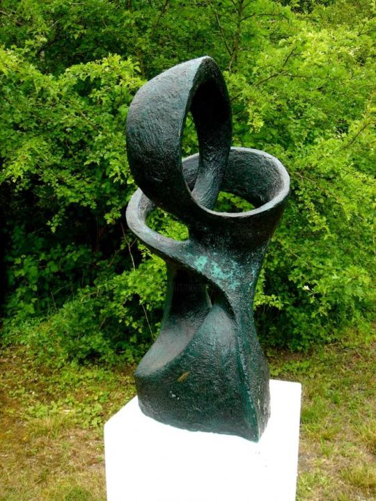 Sculpture intitulée "Gae__tan.jpg" par Sculptures Au Jardin, Œuvre d'art originale