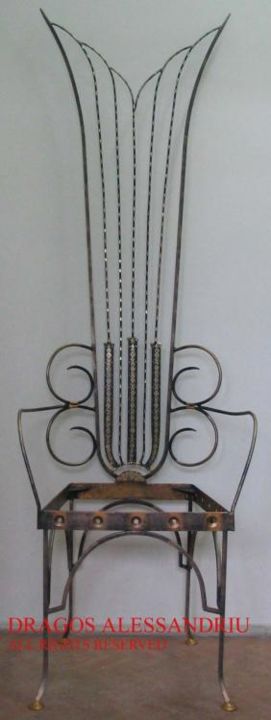Escultura intitulada "Lyra" por Dragos Alessandriu, Obras de arte originais