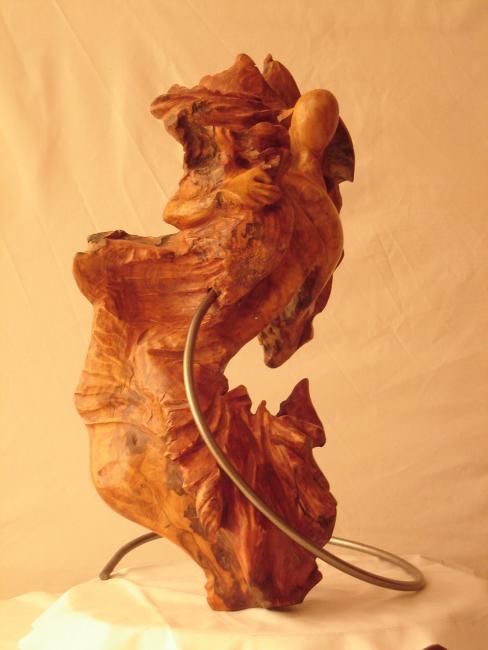 Scultura intitolato "flammenco" da Sophie Petiteau, Opera d'arte originale