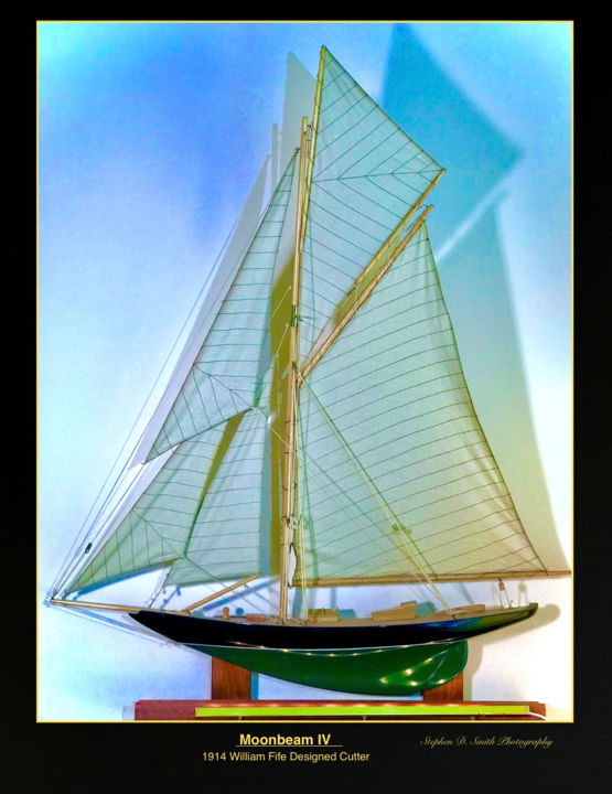 Photography titled "Moonbeam IV Ship mo…" by Stephen D. Smith, Original Artwork, Digital Photography