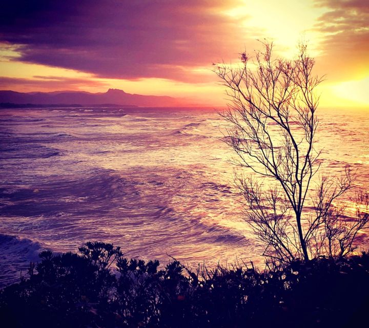 Photographie intitulée "Sunset 1" par Sylvid, Œuvre d'art originale, Photographie numérique