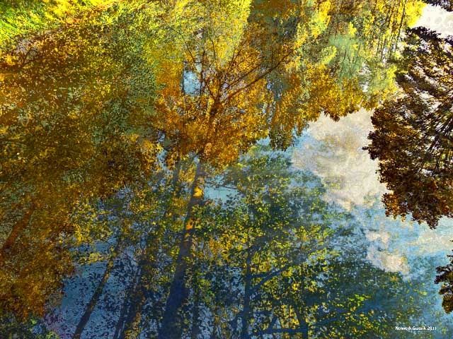 Digital Arts titled "Autumnism 17" by Kenneth Grzesik, Original Artwork, Digital Painting