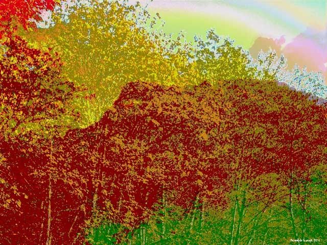 Digital Arts titled "Autumnism 25" by Kenneth Grzesik, Original Artwork, Digital Painting