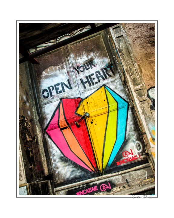 摄影 标题为“Open your heart” 由Sébastien Bance, 原创艺术品, 数码摄影