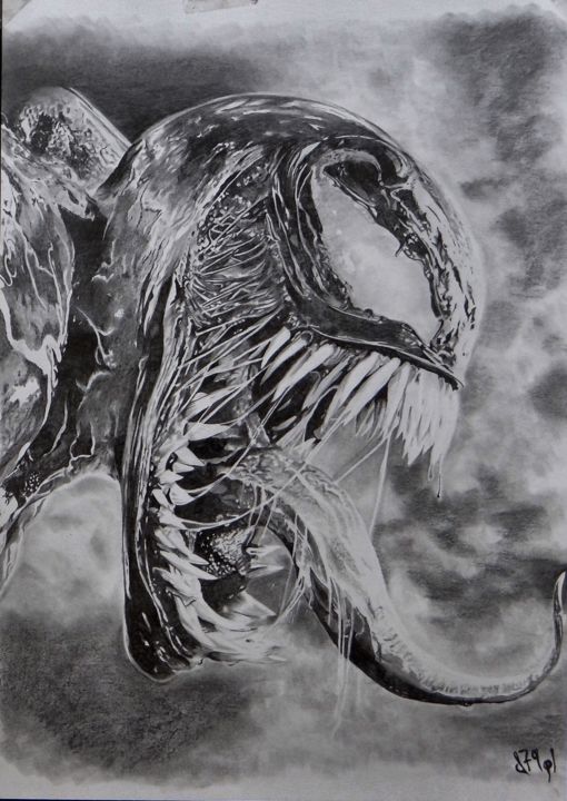 Venom, Dibujo por D79pl | Artmajeur