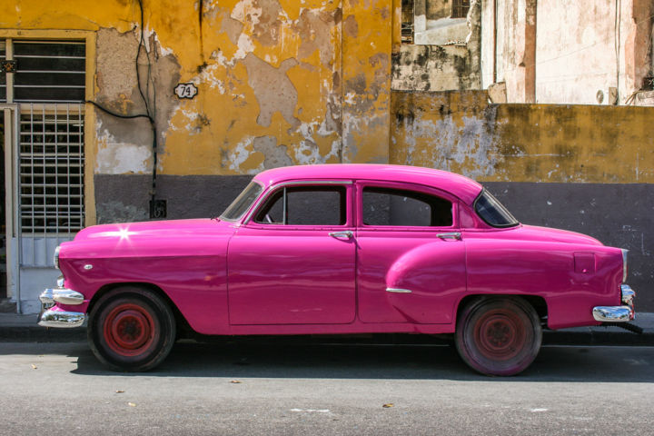 Photographie intitulée "Pink" par Sebastian Hartel, Œuvre d'art originale, Photographie numérique