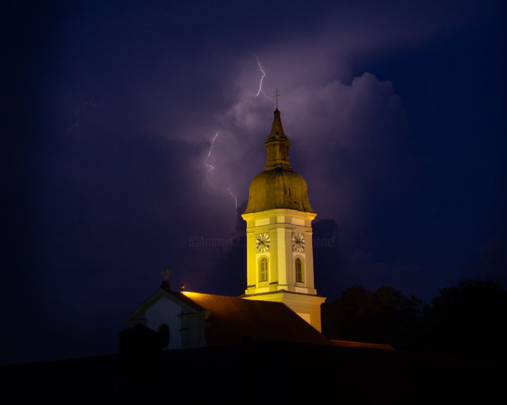 Fotografie mit dem Titel "Thunder" von Sebastian Hartel, Original-Kunstwerk, Digitale Fotografie