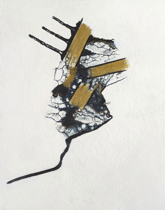 Peinture intitulée "Archipel" par Sébastien Persegol, Œuvre d'art originale, Acrylique Monté sur Châssis