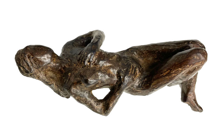 Sculpture titled "Joyau II" by Sébastien Langloÿs, Original Artwork, Bronze