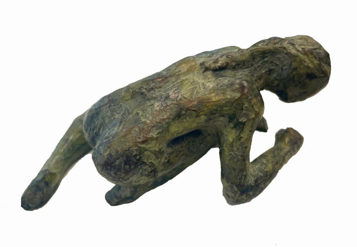 Sculptuur getiteld "Joyau III" door Sébastien Langloÿs, Origineel Kunstwerk, Bronzen