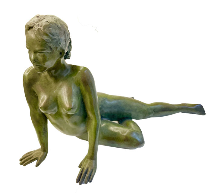 雕塑 标题为“Sans Titre” 由Sébastien Langloÿs, 原创艺术品, 青铜