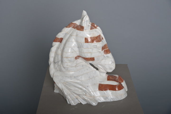 Sculpture titled "Petit Cheval" by Sébastien Taille Sculpteur, Original Artwork