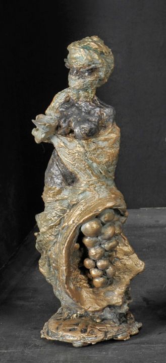 Sculpture titled "Siduri" by Sébastien Taille Sculpteur, Original Artwork, Casting
