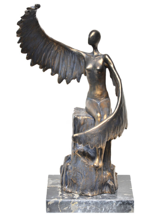 Sculpture titled "Grace" by Seda Eyuboglu, Original Artwork, Clay