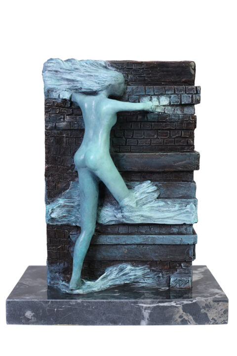 Sculptuur getiteld "Life LE" door Seda Eyuboglu, Origineel Kunstwerk, Klei